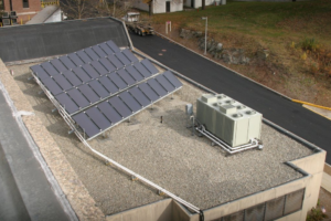 Sonnenkollektoren von KBB Kollektorbau aus Berlin eingesetzt in den USA