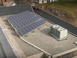 Sonnenkollektoren von KBB Kollektorbau aus Berlin eingesetzt in den USA