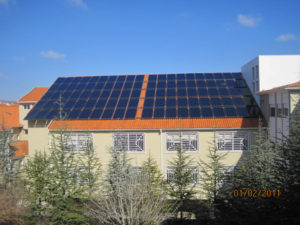 Sonnenkollektoren von KBB Kollektorbau aus Berlin eingesetzt in Portugal