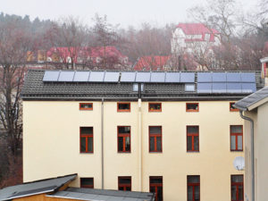 Sonnenkollektoren von KBB Kollektorbau aus Berlin eingesetzt in Polen