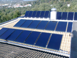 Sonnenkollektoren von KBB Kollektorbau aus Berlin eingesetzt in der Türkei