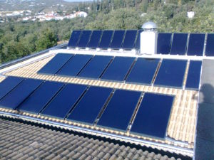 Solarkollektor von KBB Kollektorbau aus Berlin eingesetzt in der Türkei