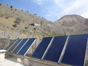 Sonnenkollektoren von KBB Kollektorbau eingesetzt im Libanon