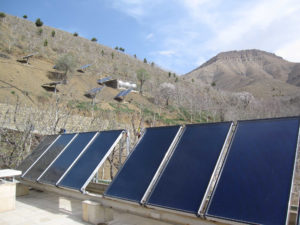 Solarkollektor von KBB Kollektorbau aus Berlin eingesetzt im Libanon