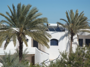 Sonnenkollektoren von KBB Kollektorbau eingesetzt in Marokko